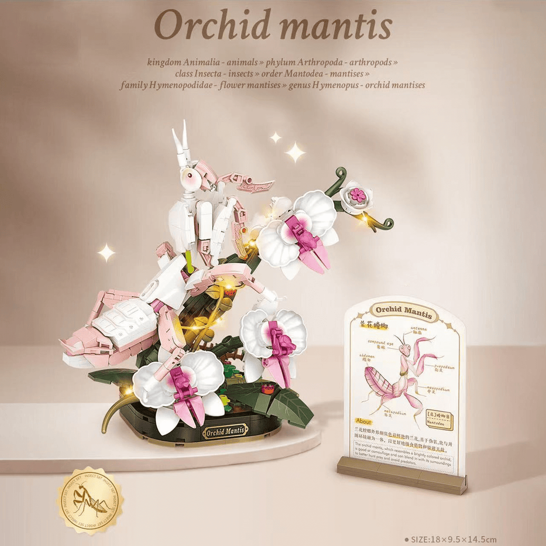 Orchid Mantis Botanical Building Kit (Set 4118)