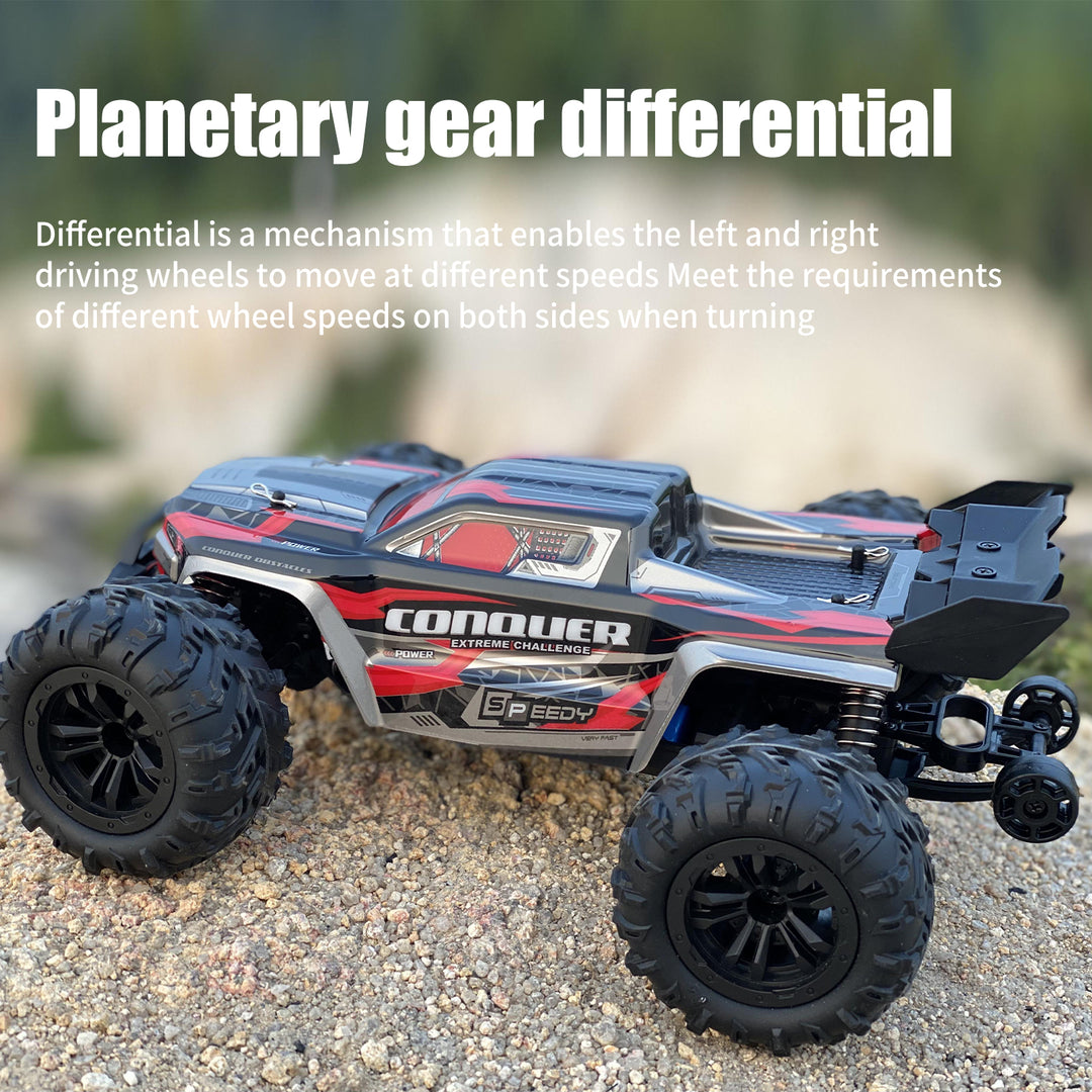1:16 Scale 40KM/H Waterproof Offroad All Terrains RC Monster Truck (Set 16102)