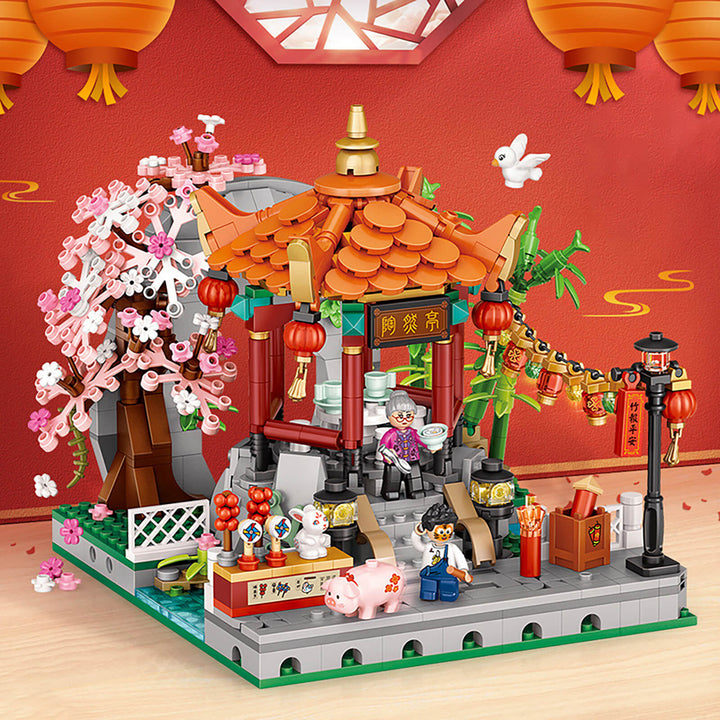 Four-Sided Pavilion (Set 1923)