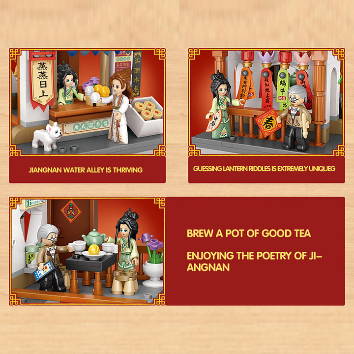 Traditional “Jiang Nan” Tea House (Set 1925)