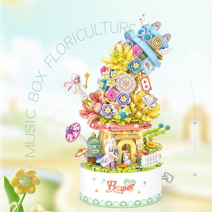 Flower Tower Music Box with Light (Set 1954)