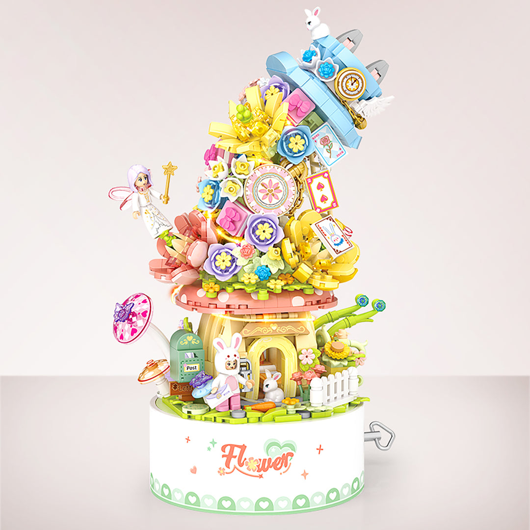 Flower Tower Music Box with Light (Set 1954)