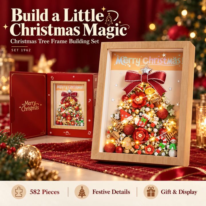 Christmas Tree Photo Frame (Set 1962)
