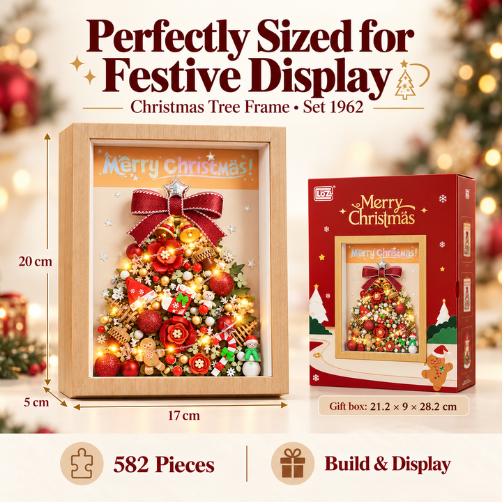 Christmas Tree Photo Frame (Set 1962)