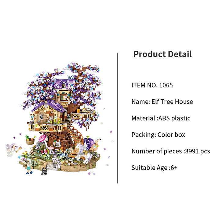 Elves Treehouse (Set 1065)