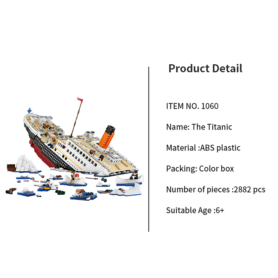 Titanic Sinking Scene (Set 1060)
