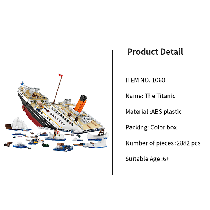 Titanic Sinking Scene (Set 1060)