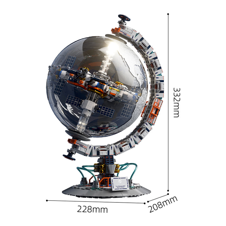 Breaking Dawn Globe DIY Puzzle Assembling Toys Boys Gift Building Blocks Sets