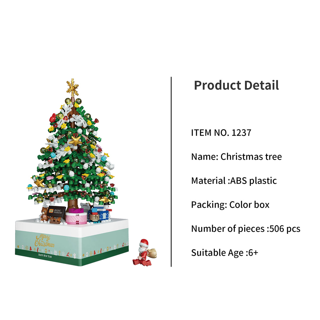 Christmas Tree Music Box (Set 1237)