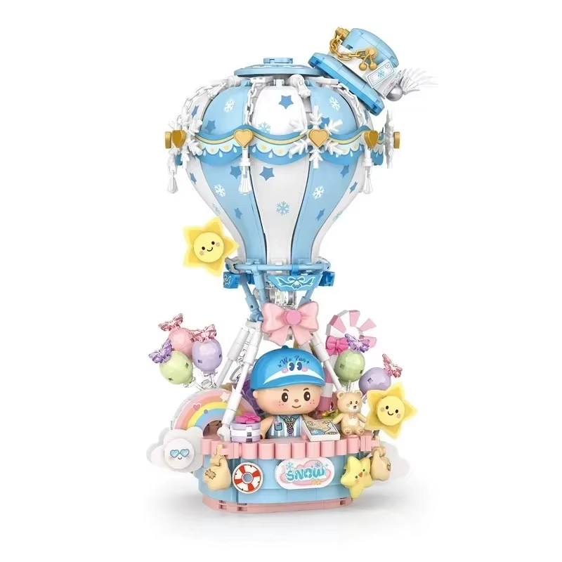Hot Air Balloon Music Box(Set 4112)