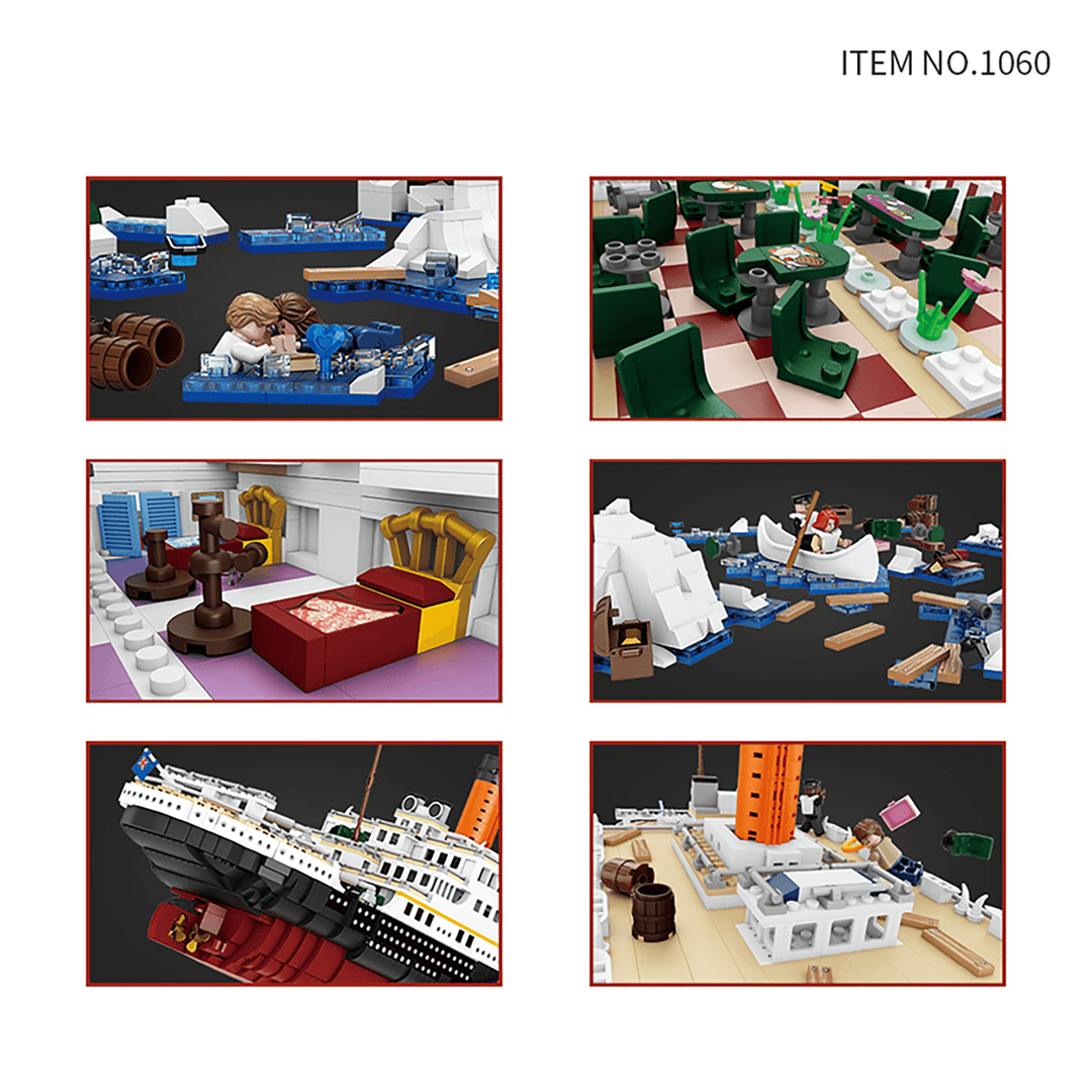 Titanic Sinking Scene (Set 1060)
