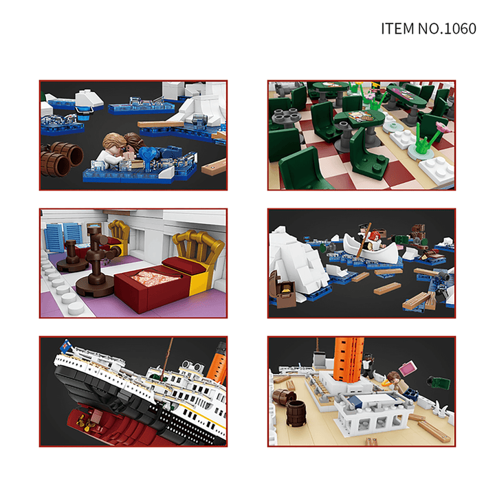 Titanic Sinking Scene (Set 1060)