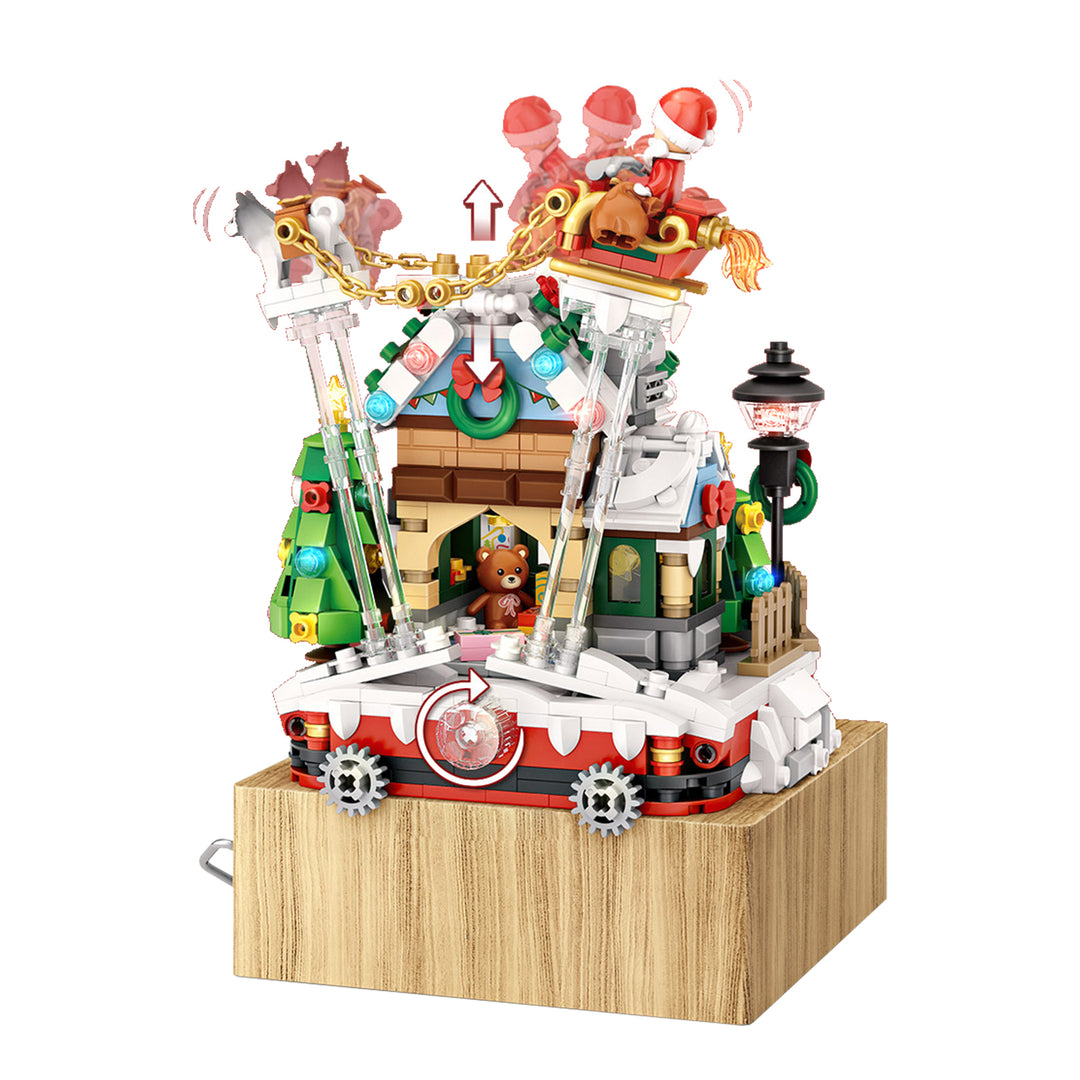Christmas House Music Box (Set 1238)