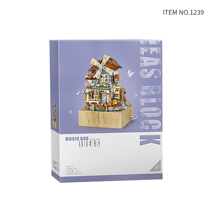Windmill Music Box (Set 1239)