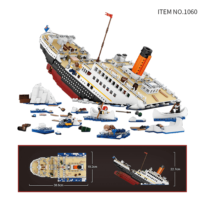 Titanic Sinking Scene (Set 1060)