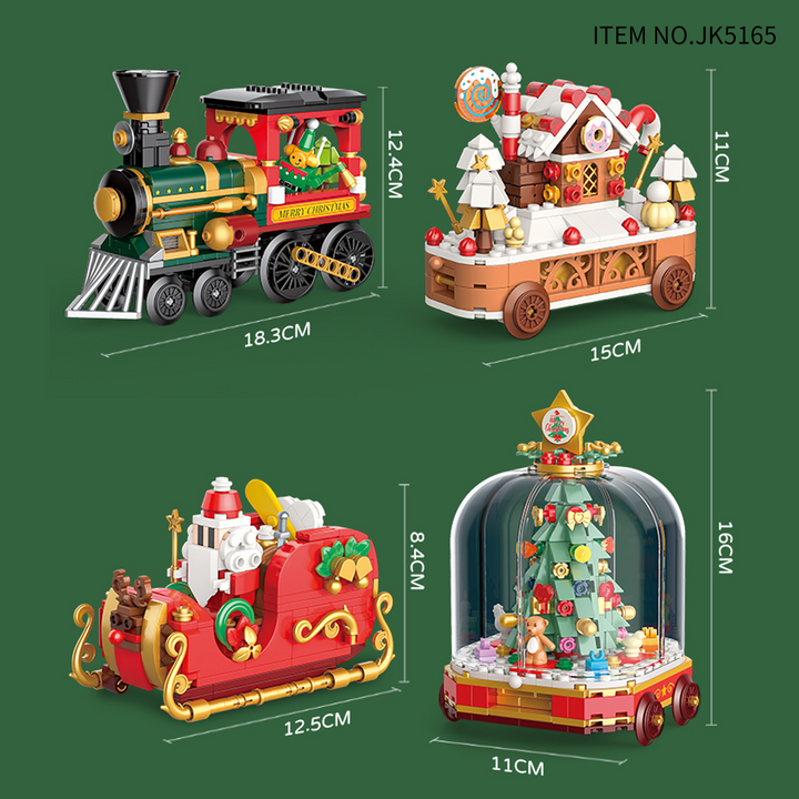 Christmas Train Building Block  (Set JK5165)