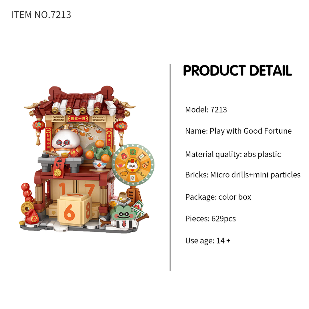 Mini Micro Building Blocks Perpetual Calendar Set (Set 7213-7214)
