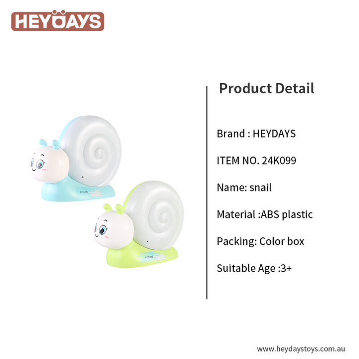 Snail Baby Sleep Projector Night Light (Set K099)