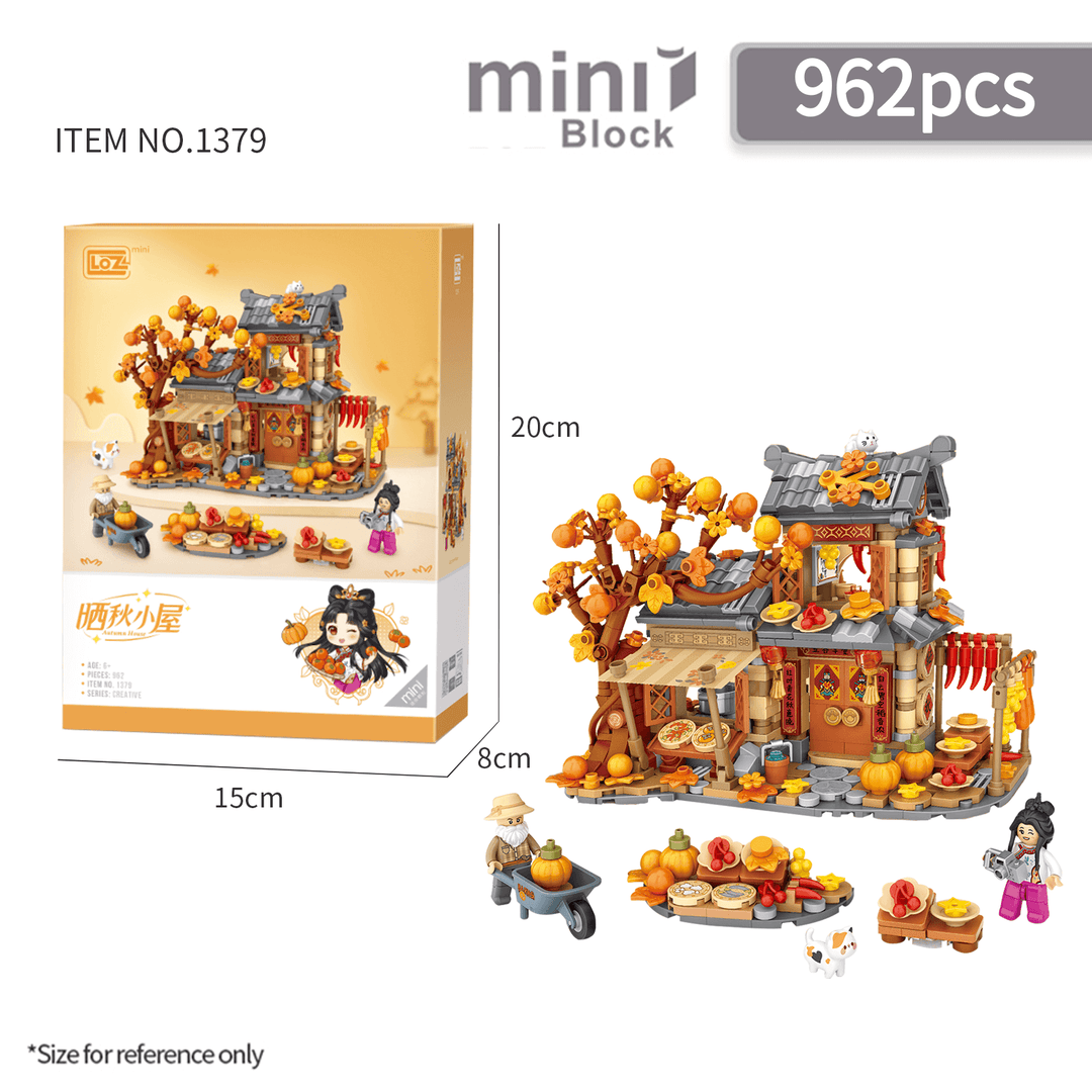 Autumn sun cabin(Set 1379)