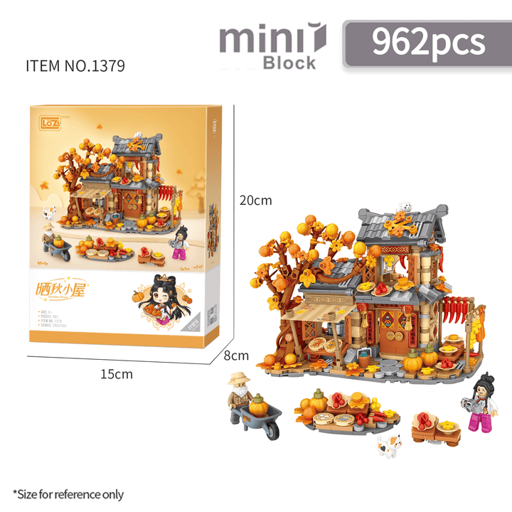 Autumn sun cabin(Set 1379)