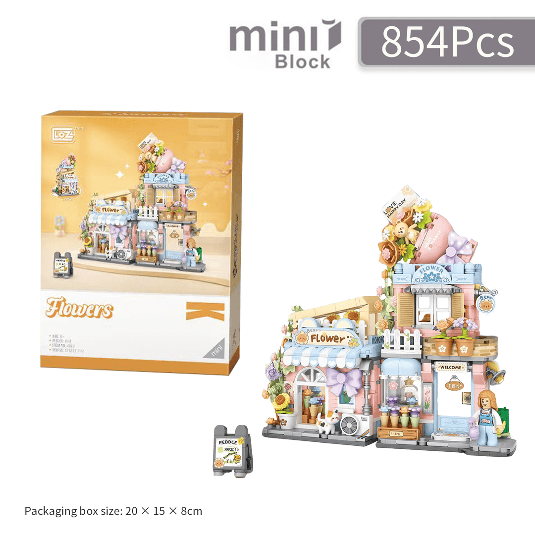 Mini Flower Shop Building Set (Set 4802)