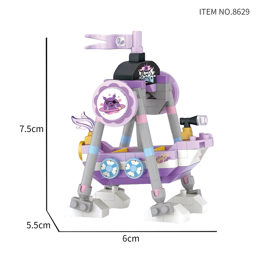 Mini Micro Blocks Amusement Park (Set 8629–8632)