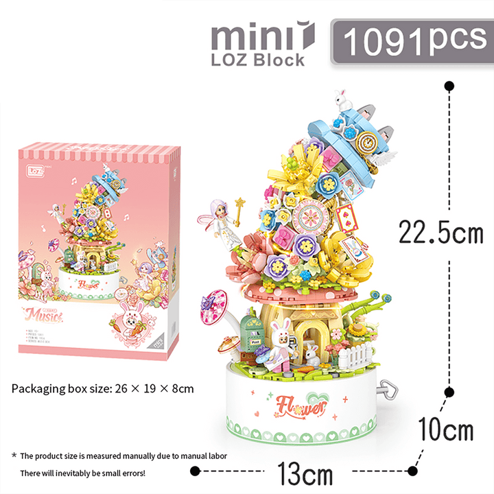 Flower Tower Music Box with Light (Set 1954)