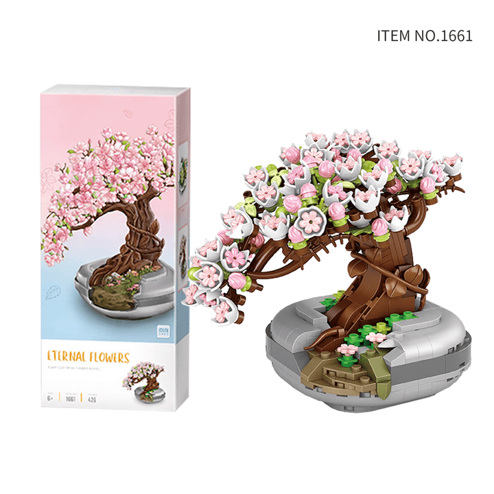 Sakura tree Bonsai   (Set 1661)