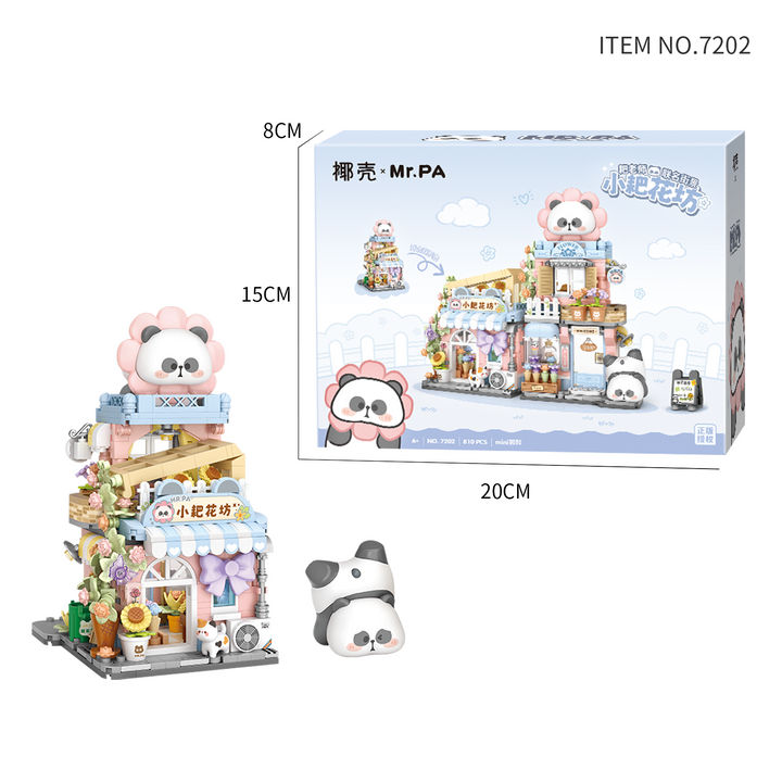 Coconut x Mr.PA Flower Shop(Set 7202)