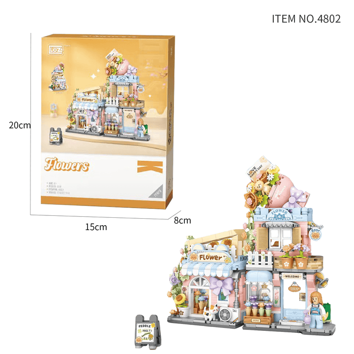 Mini Flower Shop Building Set (Set 4802)