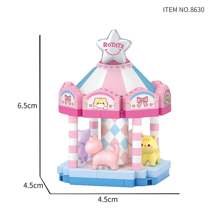 Mini Micro Blocks Amusement Park (Set 8629–8632)