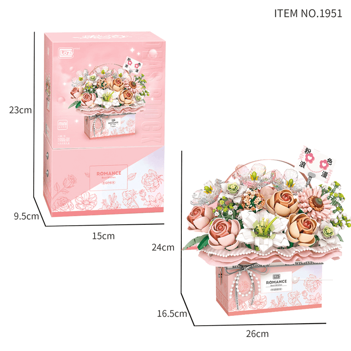 Flower Gift Box Pink (Set 1951)