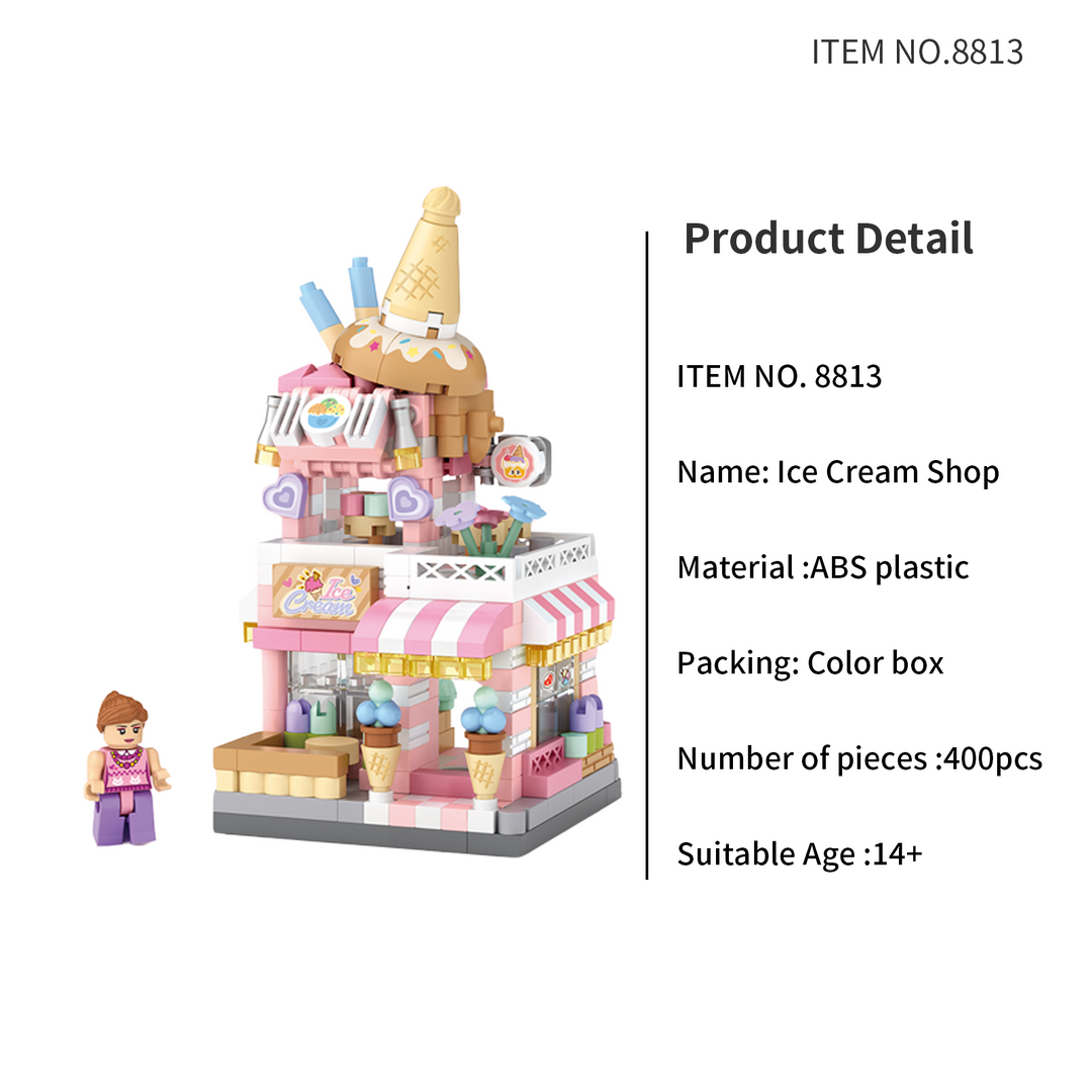 Mirco Blocks Mini Street (Set 8813-8816)