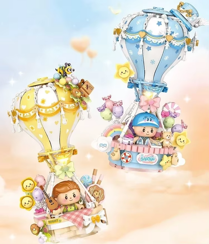 Hot Air Balloon Music Box(Set 4112)