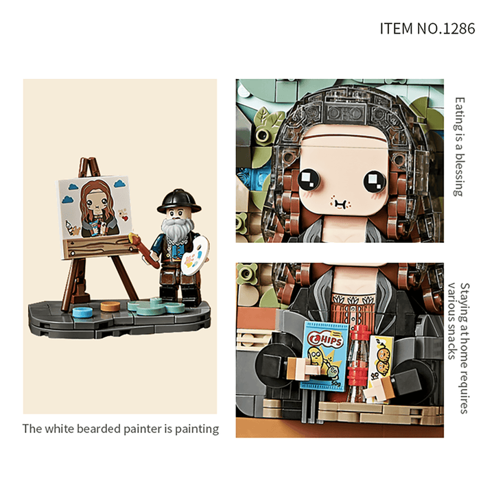 "Mona Lisa"(Set 1286)
