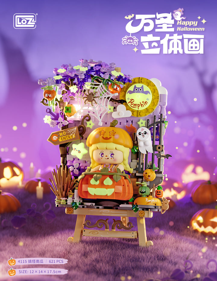 Pumpkin 3D Picture(Set 4115)