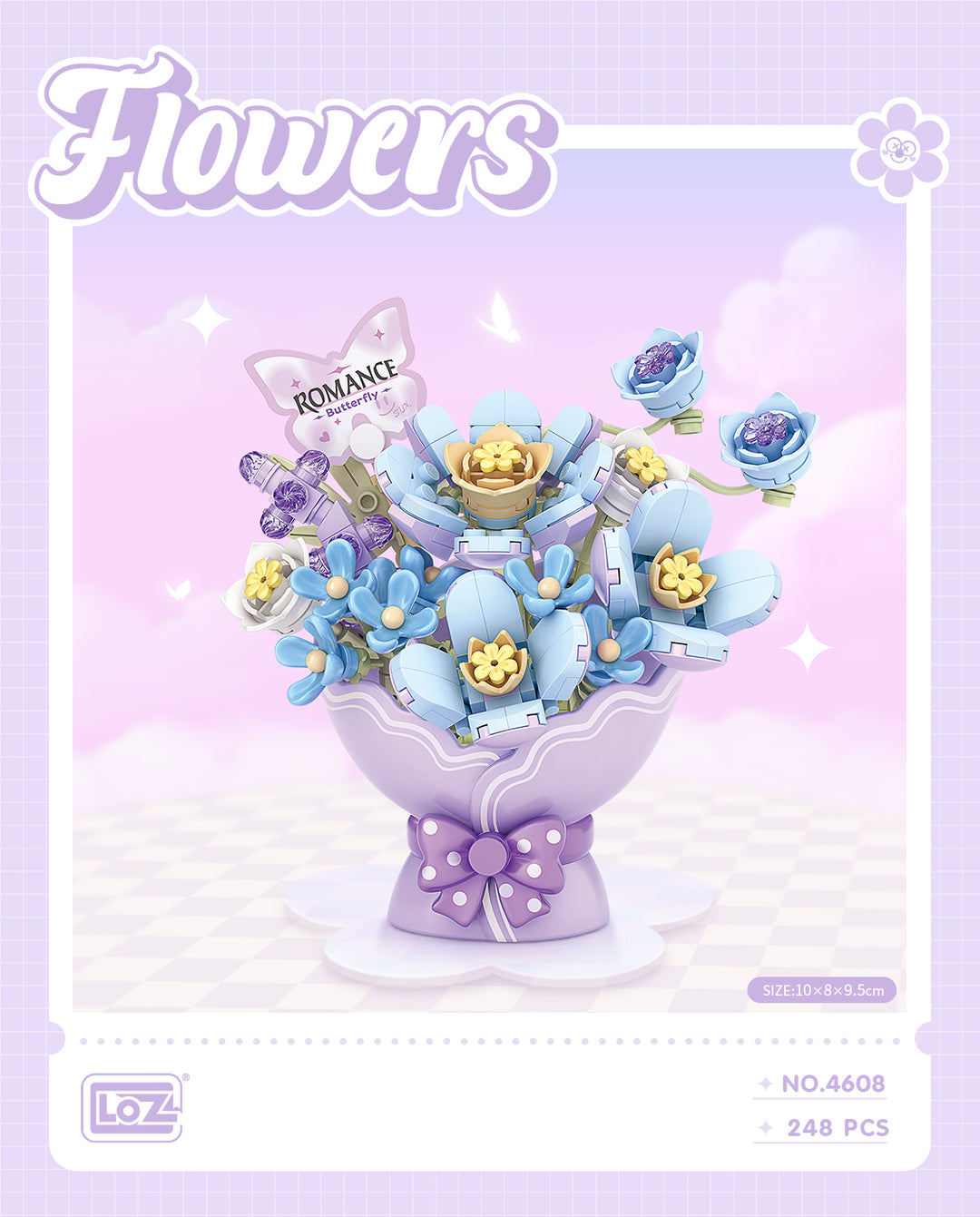 Mini Flower Bouquet Building Blocks