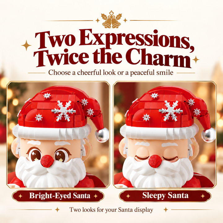 Santa Claus with christmas tree(set 4911)