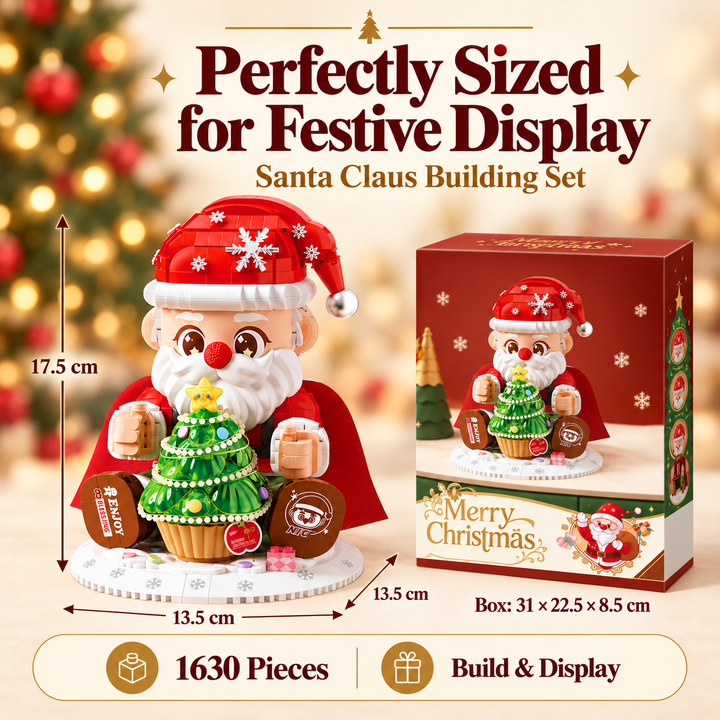 Santa Claus with christmas tree(set 4911)