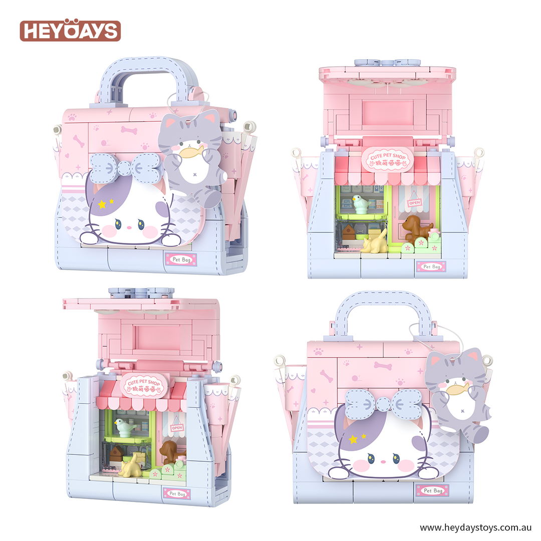Mini Building Block Bag Set – 4 Themes