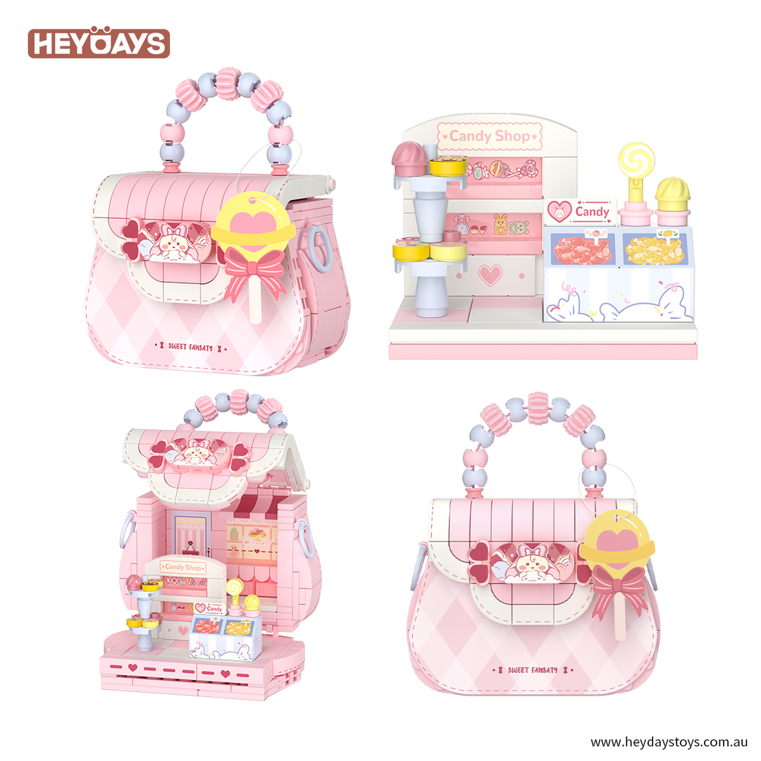 Mini Building Block Bag Set – 4 Themes