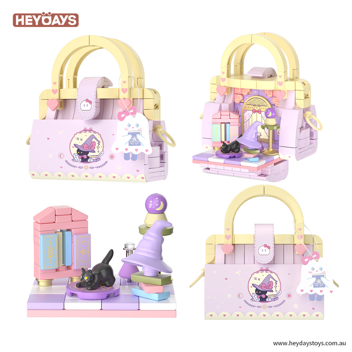 Mini Building Block Bag Set – 4 Themes