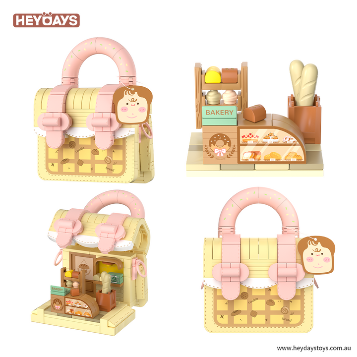 Mini Building Block Bag Set – 4 Themes