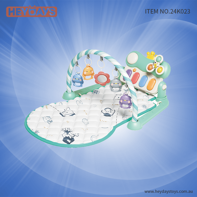 Baby Gym Tummy Time Activity Mat Kick & Play Piano Gym Toddler Newborn Infant