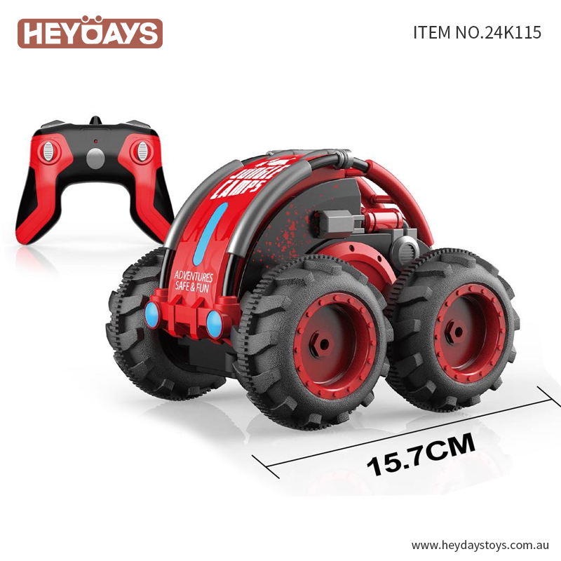 Amphibious Remote Control Car Stunt RC Car Water Ballet 4WD 2.4Ghz Kids Adults
