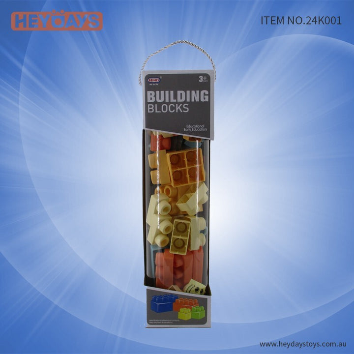 DIY Large & Colourful Blocks STEM Building Toys Brick Set Gift for Kids Toddlers