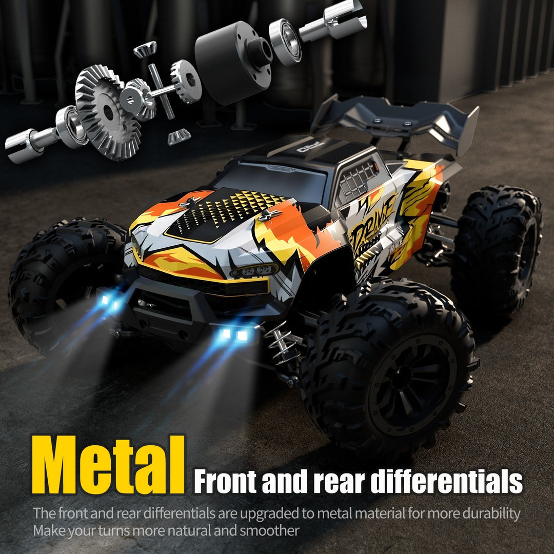 4WD Brushless RC Monster Truck 70 km/h 1:16 Scale Off-Road Remote Control Car