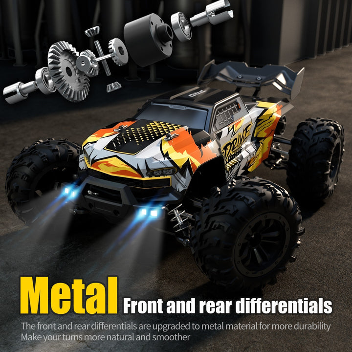 4WD Brushless RC Monster Truck 70 km/h 1:16 Scale Off-Road Remote Control Car