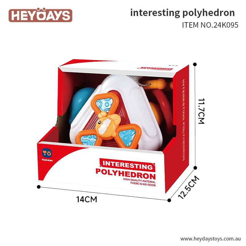 Polyhedron Busy Boards Activity Cube Toy Interactive Sensory Toy Toddlers Kids