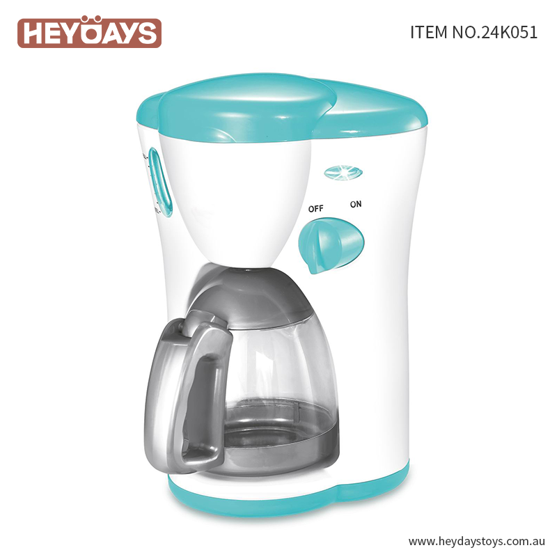 Kitchen Appliances Pretend Play Toy Coffee Machine Coffee Maker Gift for Kids